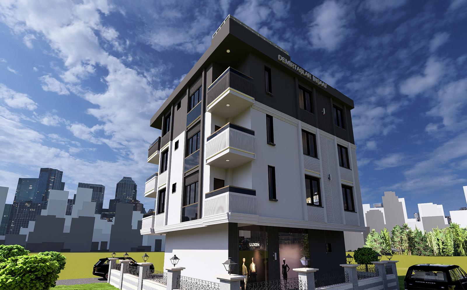 Cadde Üzerinde Topraktan Satılık Daire